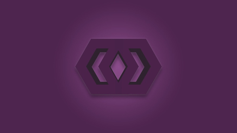 logo, Photoshop, hex, 1080P, revealed design, Purple