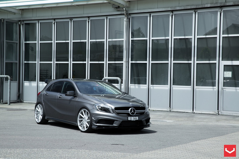 mercedes, tuning, benz, a45, vossen, wheels, amg, 1080P