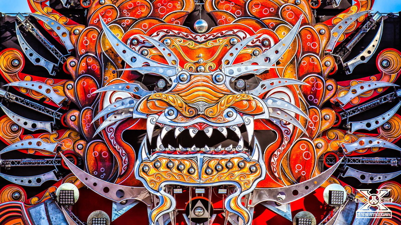 Defqon1, Qdance, Hardstyle, dragon, 1080P