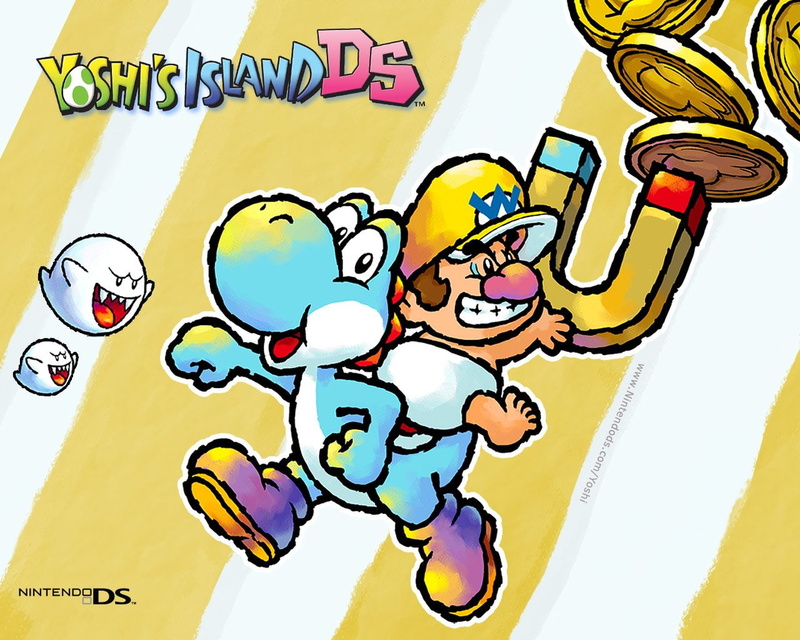 Yoshis Island Ds, Yoshi, 720P, Mario, Boo