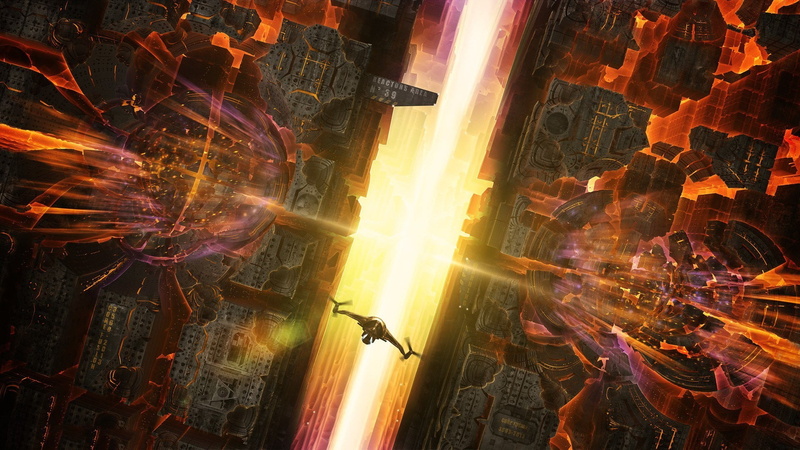 glowing, CGI, futuristic, fire, cityscape, building exterior, 1080P, 3D, spaceship, motion, nature, long exposure, architecture, explosion, built structure