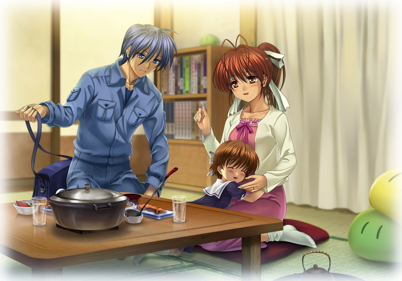 1080P, anime, tomoya, ushio, clannad, okazaki, story, nagisa
