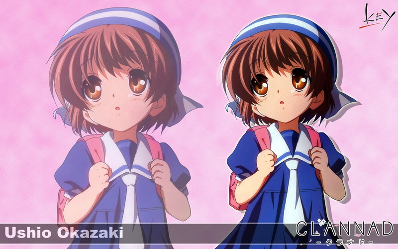Clannad, 1080P, Anime, Ushio Okazaki