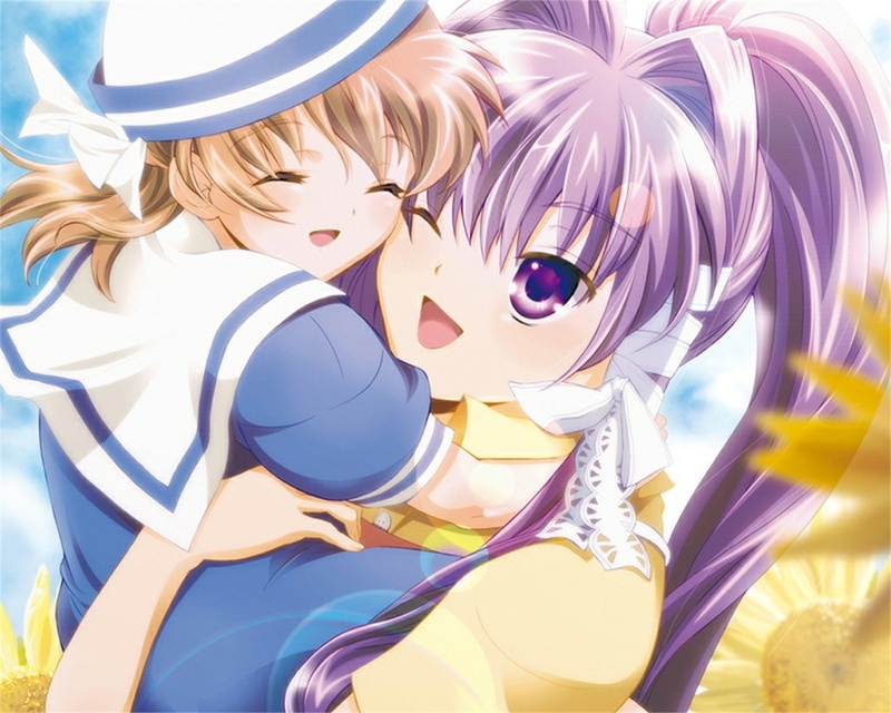 Anime, 720P, Kyou Fujibayashi, Clannad, Ushio Okazaki