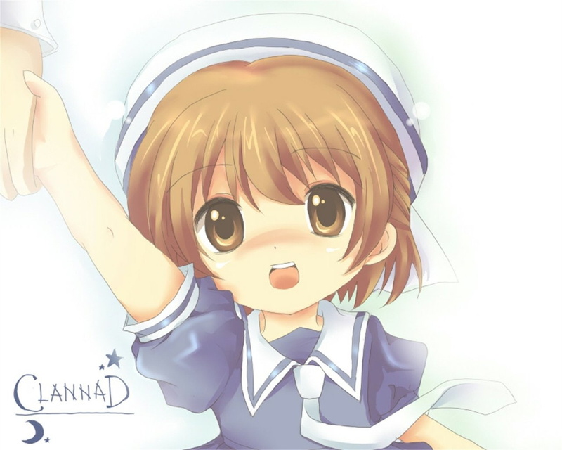 occupation, cartoon, holding, front view, real people, males, Clannad, fun, human body part, clothing, lifestyles, Anime, suit, women, 720P, hand, Ushio Okazaki