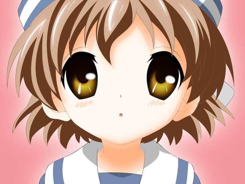 Clannad, Anime, Ushio Okazaki, 1080P