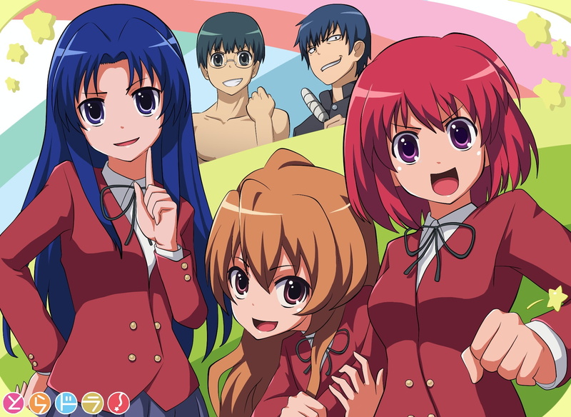 Ryuuji Takasu, Kitamura Yus, Taiga Aisaka, Minori Kushieda, Ami Kawashima, Yusaku Kitamura, 1080P, Toradora!, Anime
