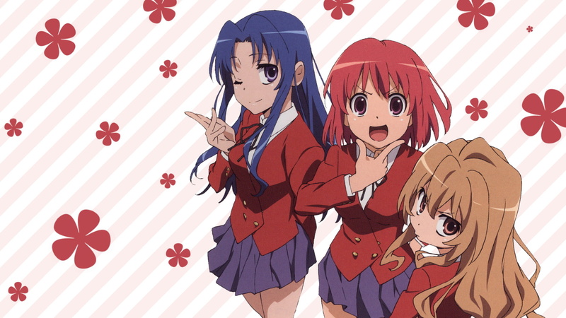 Toradora!, 1080P, Minori Kushieda, Taiga Aisaka, Anime, Ami Kawashima