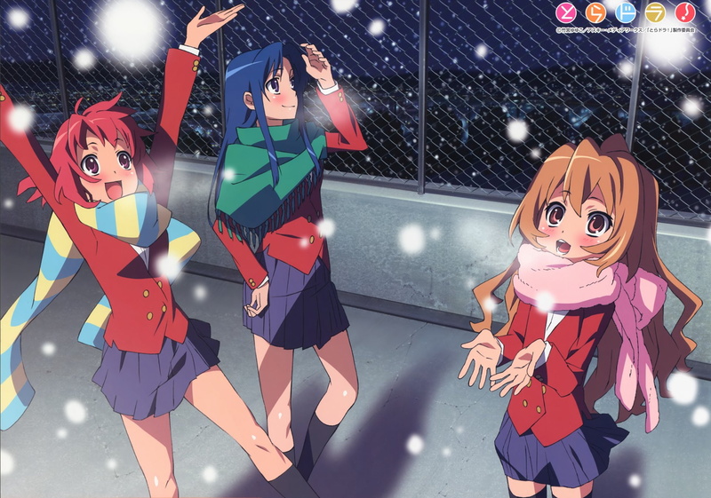 Ami Kawashima, Anime, 1080P, Toradora!, Minori Kushieda, Taiga Aisaka