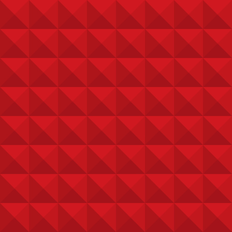 red, triangles, squares, shades, symmetry, 2K, embossed, geometric, pattern