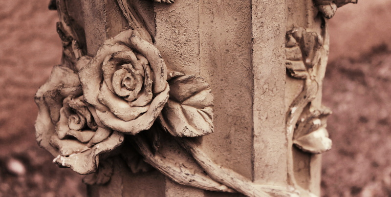 statue, history, day, desktop background, vintage, rose art, amber avalona, ornate, no people, stone material, pattern, roses, old, art and craft, garden statue