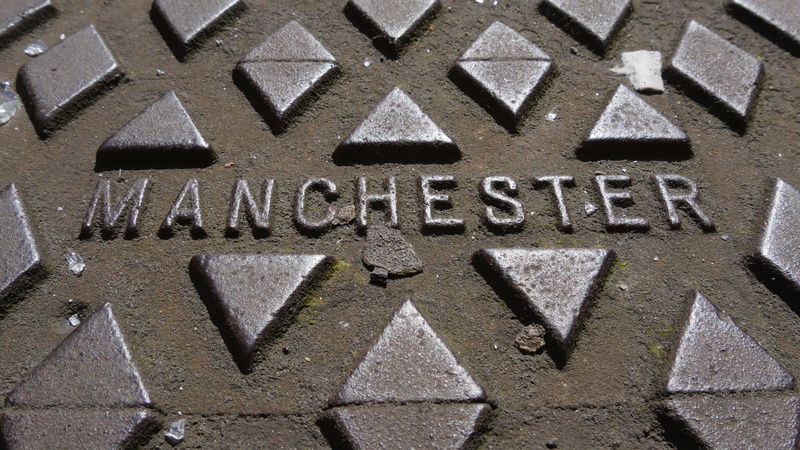 iron, 4K, strong, industrial, signs, sign, full frame, drain, close-up, art and craft, craft, manhole, road, ground, creativity, manchester, drainage