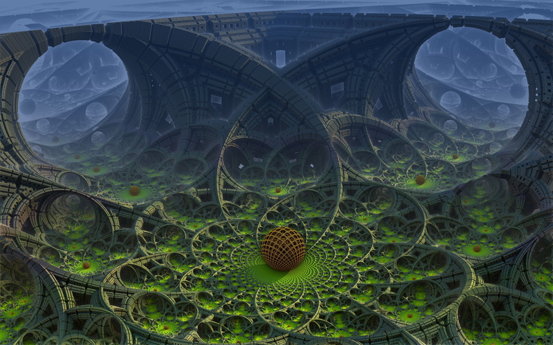 Abstract, Sphere, 4K, Mandelbulb, Fractal