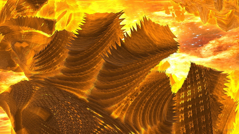 3D, Digital Art, Abstract, Space, Nebula, 1080P, Artistic, Flame, Mandelbulb 3D, Sci Fi, CGI, Fractal, Fire