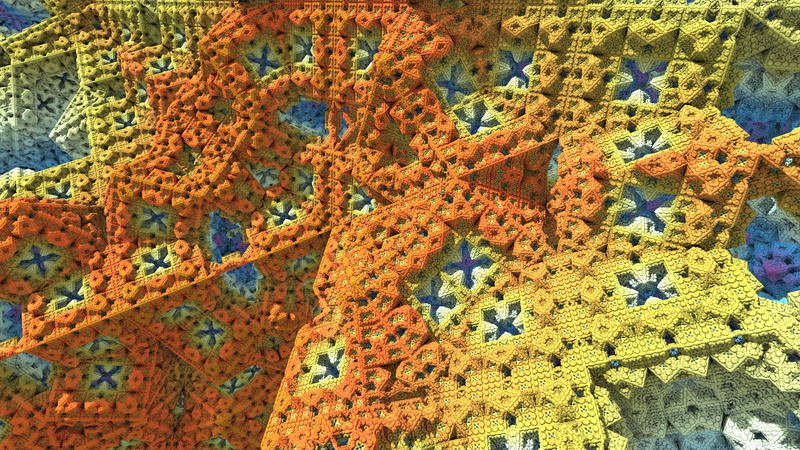 Digital Art, Abstract, Geometry, Fractal, Mandelbulber 3D, 3D, 1080P, Artistic