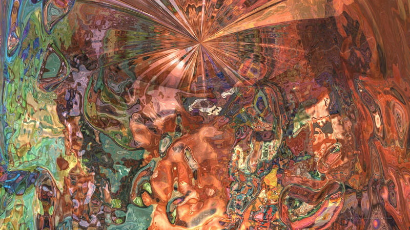 1080P, Digital Art, Red, 3D, Colors, Fractal, Abstract, Colorful, CGI, Mandelbulb 3D, Artistic