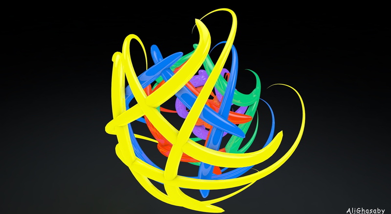choice, tangled, alighasaby, 3D, connection, large group of objects, creativity, cut out, yellow, Artistic, d, group of objects, variation, multi colored