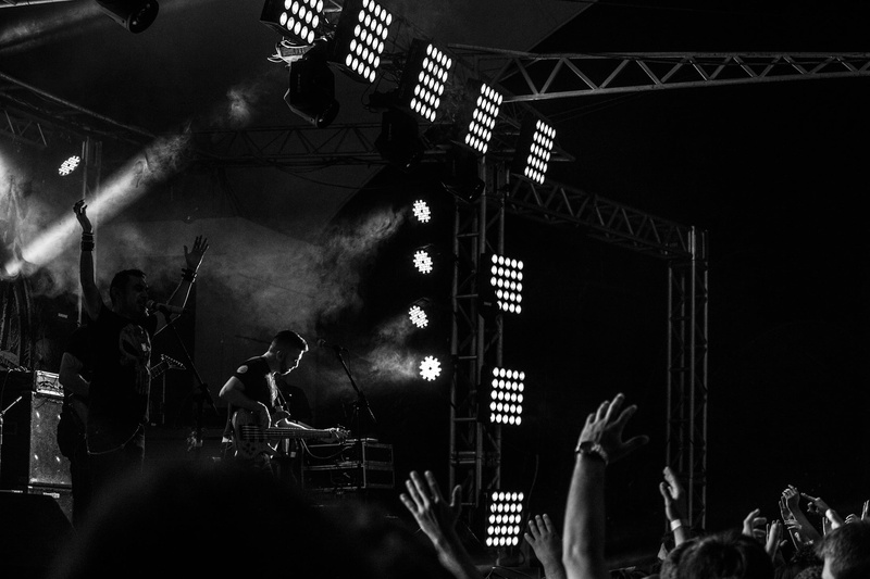 music festival, rock, crowd, group of people, sound, sing, emotion, stage - performance space, night, light, people, pop musician, artist, band, arts culture and entertainment