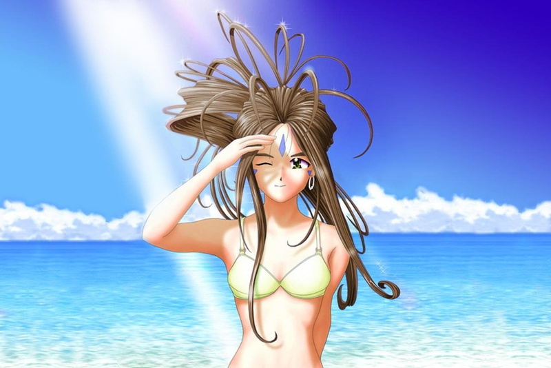 brown, character, Ah! My Goddess, Belldandy (Ah! My Goddess), hair, woman, Anime, 720P, long