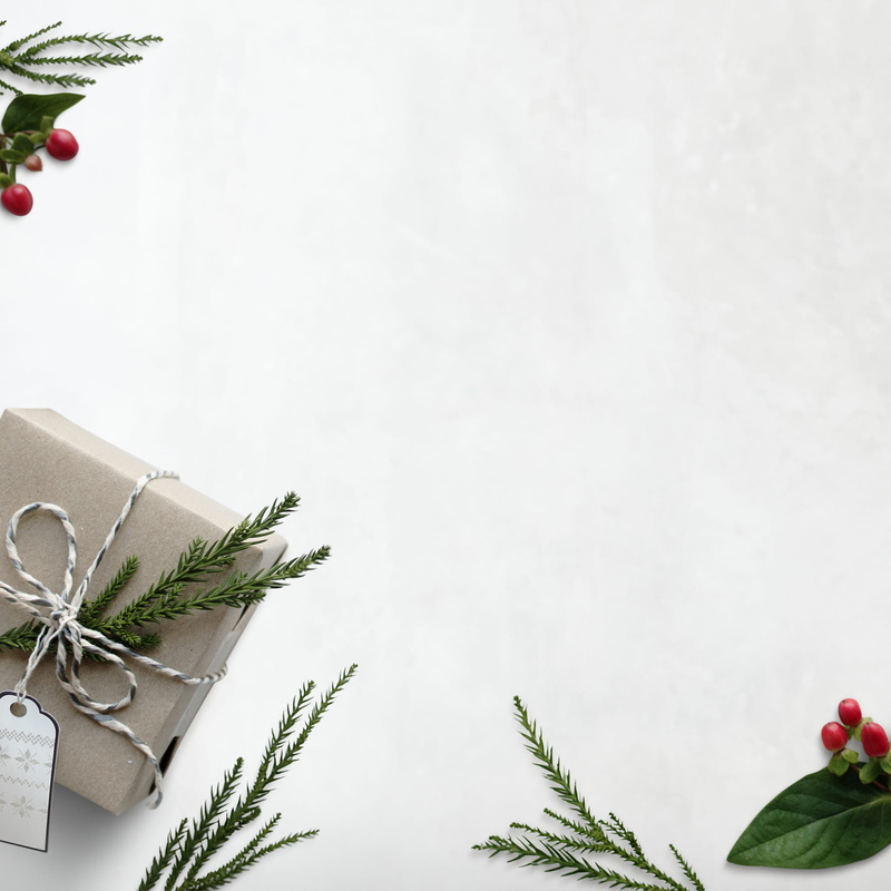  plant, celebration, tree, flower, xmas, green color, christmas, evergreen, leaf, holiday, box, flat lay, decoration, ribbon - sewing item, paper