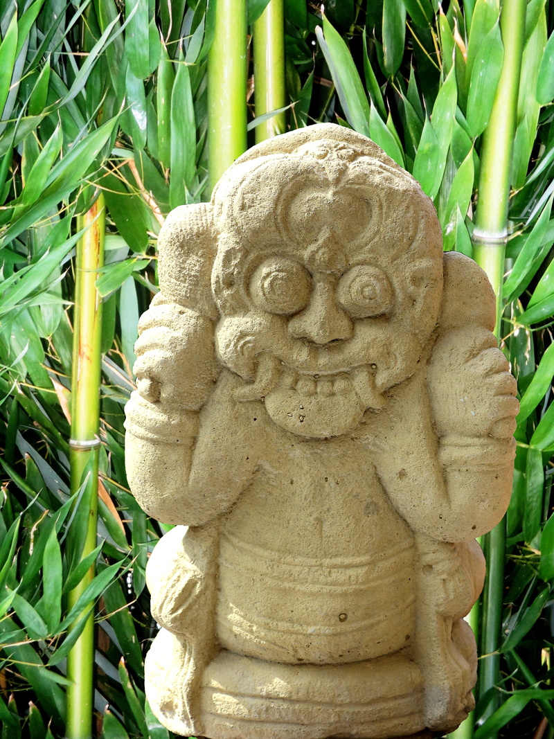 creativity, close-up, god, Gods, growth, plant part, no people, craft, green color, angel, plant, 4K, solid, art and craft, Deity, sculpture, nature, representation