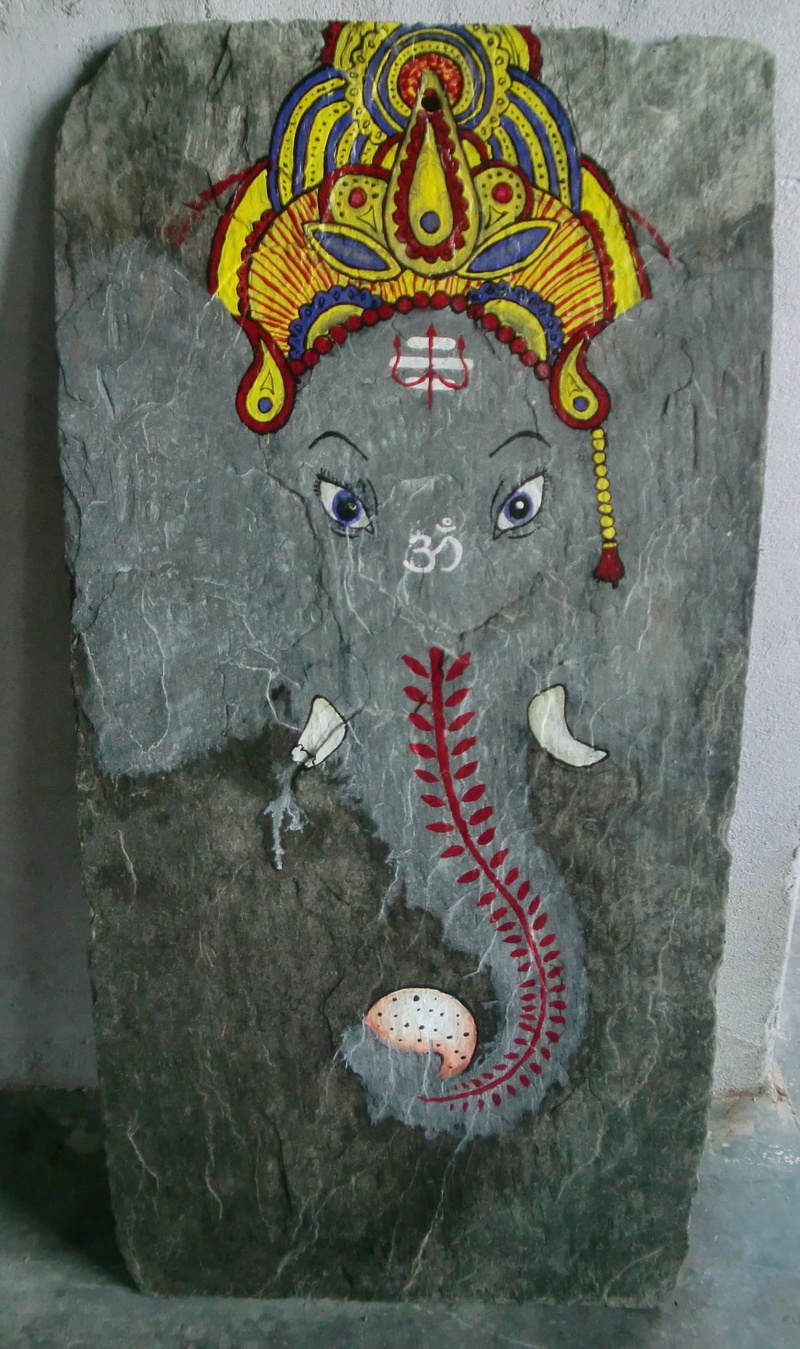 male likeness, belief, 2K, day, craft, creativity, deity, ganesha, sculpture, human representation, india, no people, solid, built structure, god, prosperity