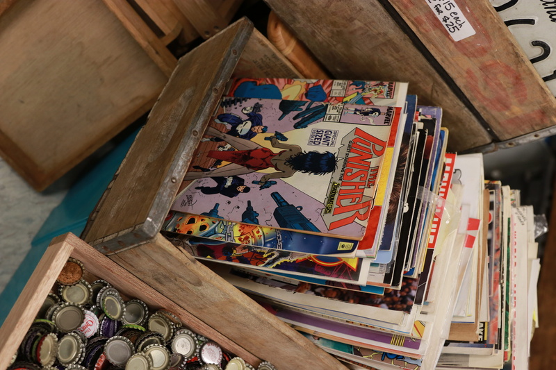 lot, person, box, human, cabinet, publication, metropolis, still life, urban, art and craft, creativity, indoors, newsstand, 5K, large group of objects