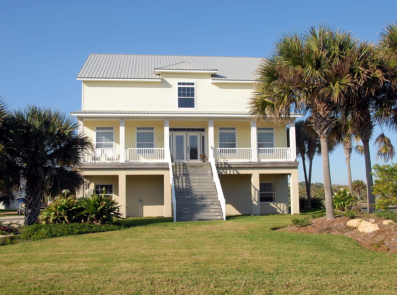 façade, facade, florida home, residential Building, luxury, building, structure, tropics, outdoors, lawn, plant, window, exterior, tree, green color, architecture And Buildings