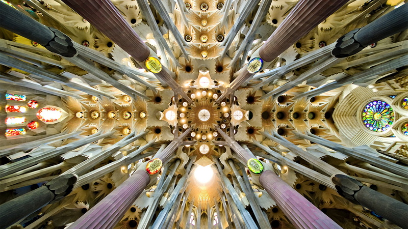 no people, architecture and art, luxury, shape, building, design, low angle view, lighting equipment, arch, cathedral, indoors, old, ornate, protective covering