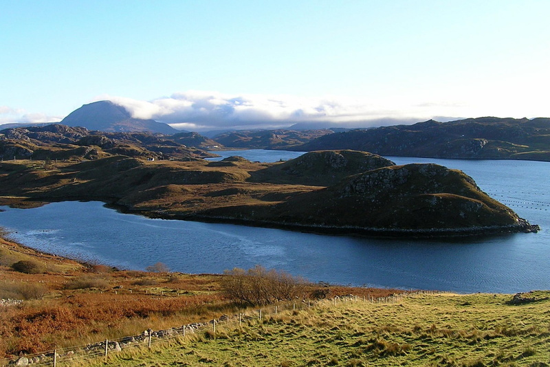 scenery, inchard, scotland, lochs, loch, lakes, 3d and abstract, scotl, 1080P