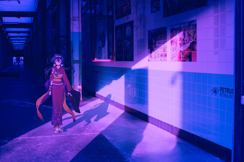 4K, anime, Izumi Kyouka, Bungou Stray Dogs, neon