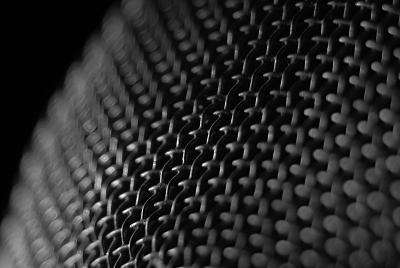 design, extreme close-up, 4K, no people, structure, recording, full frame, abstract, metal, studio shot, close, technology, black background, textured