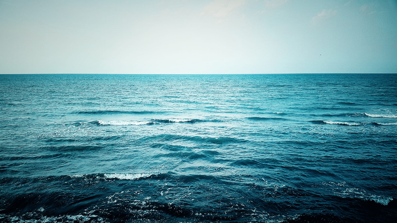 clear sky, sky, water, no people, wave, seascape, outdoors, idyllic, nature, copy space, iran, beauty in nature, blue, sea, tranquility, day, kish, ocean