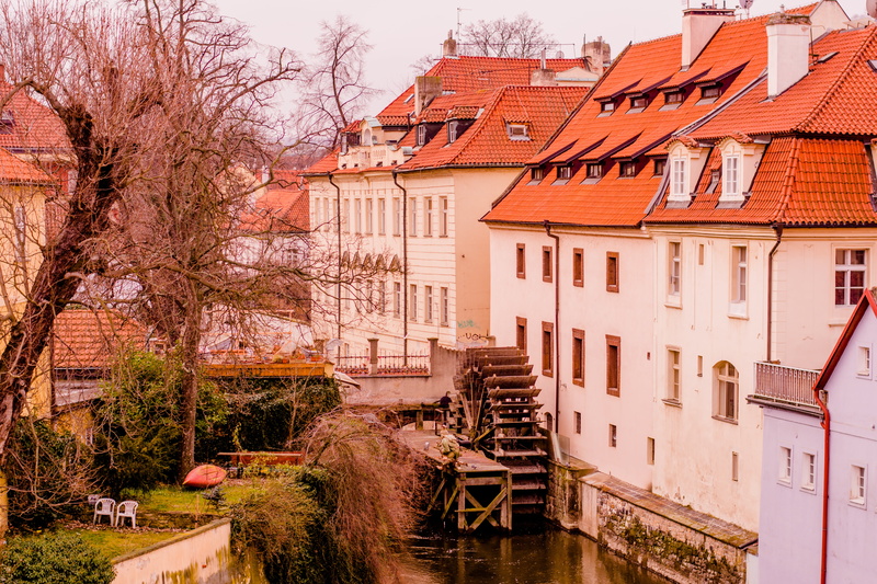 5K, domahidi, Prague, Krish, mill, wood, February, river, chairs, Windows, Dahi, home