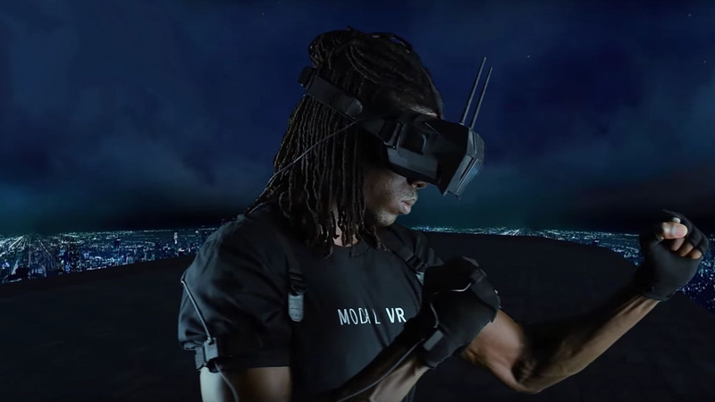 wearing, VR headset, Modal VR, man, haired, Atari, Virtual Reality, 2K, headset, black, VR, dread
