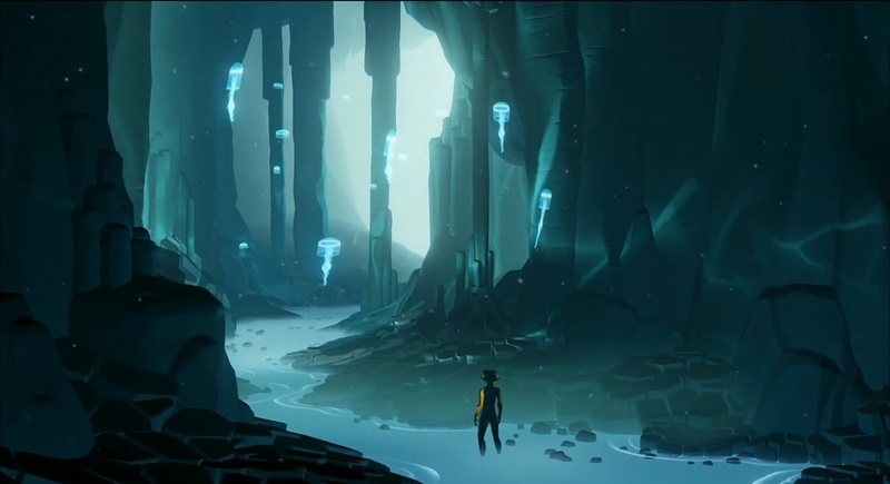 family, underwater, 1080P, fantasy, adventure, abzu, cartoon