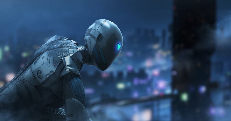Saija, Cyber Ninja, Raw Data, 4K, 2K, Ninja assassin