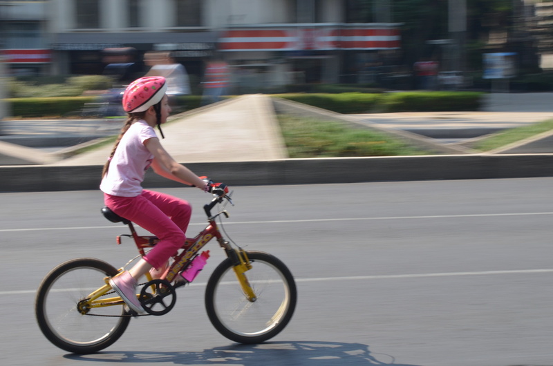 street, sport, urban, lifestyles, blurred motion, transport, speed, bicycle, full length, day, one person, lapse, mode of transportation, photo, fun, land vehicle