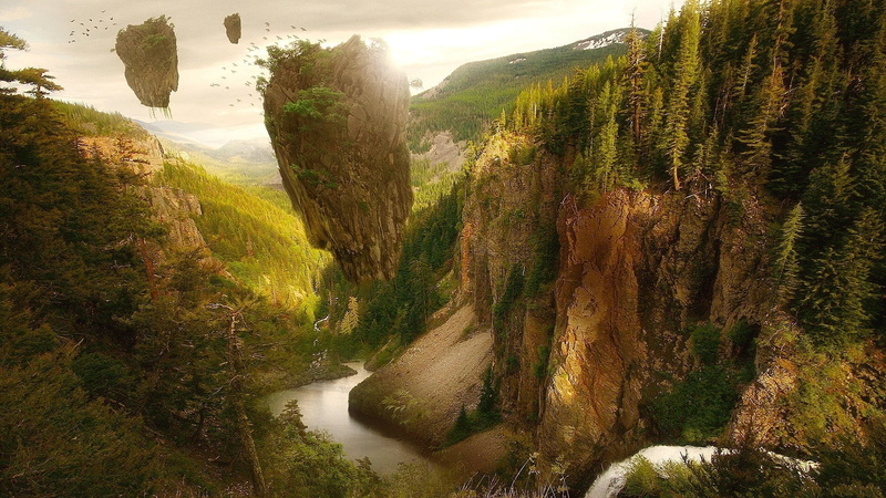 geology, flowing water, tourism, travel, water, travel Destinations, valley, famous Place, day, ravine, sunlight, moss, cliff, idyllic, plant, majestic