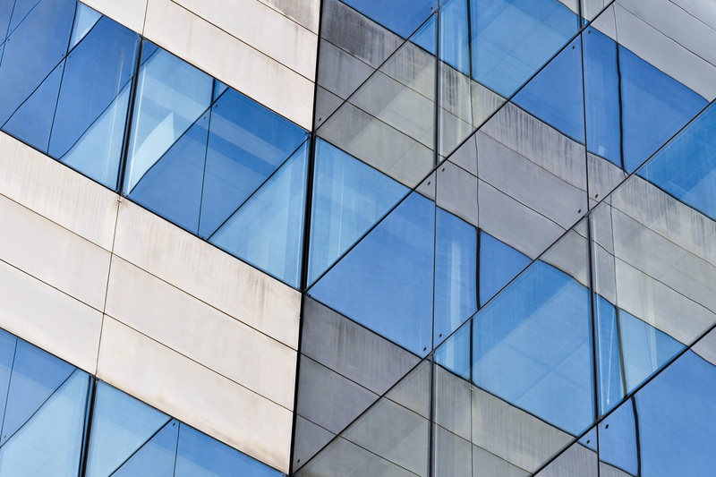 blue, Reality, mirror, office, facade, 4K, design, skyscraper, architecture, building Exterior, built Structure, office building exterior, shape, reflection