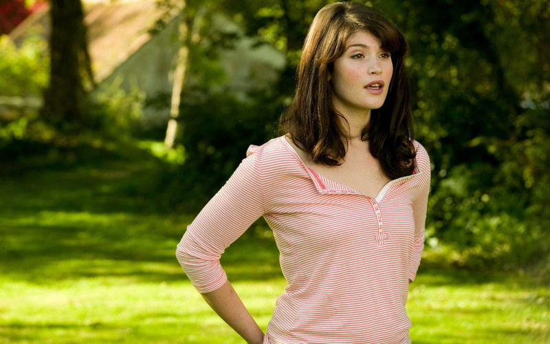 stripe, arterton, 2010, drewe, shirt, henley, women, gemma, 1080P, red, s, tamara