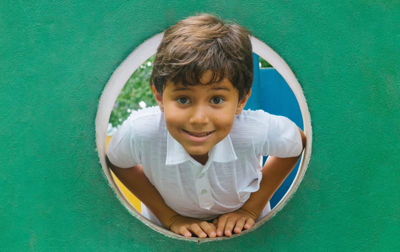 boys, looking at camera, offspring, circle, face, portrait, females, henley, men, child, 5K, wearing, boy, hole, white, geometric shape, childhood, males