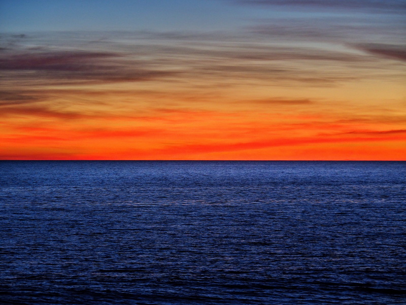 rippled, orange color, adelaide, dramatic sky, beauty in nature, sky, horizon, sunset, non-urban scene, idyllic, nature, tranquil scene, cloud - sky, scenics - nature
