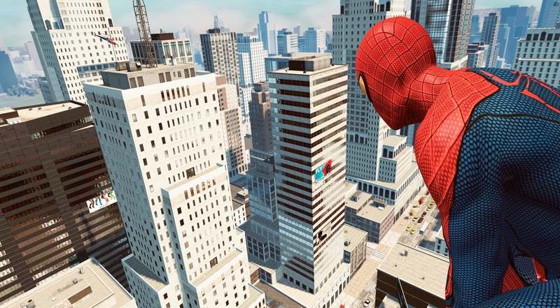 downtown district, building, 1080P, landscape, tall - high, Spider-Man, residential district, financial district, urban skyline, building exterior, office building exterior