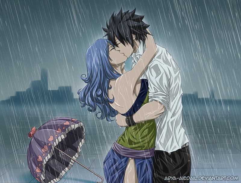 Anime, 1080P, Gray Fullbuster, Fairy Tail, Juvia Lockser