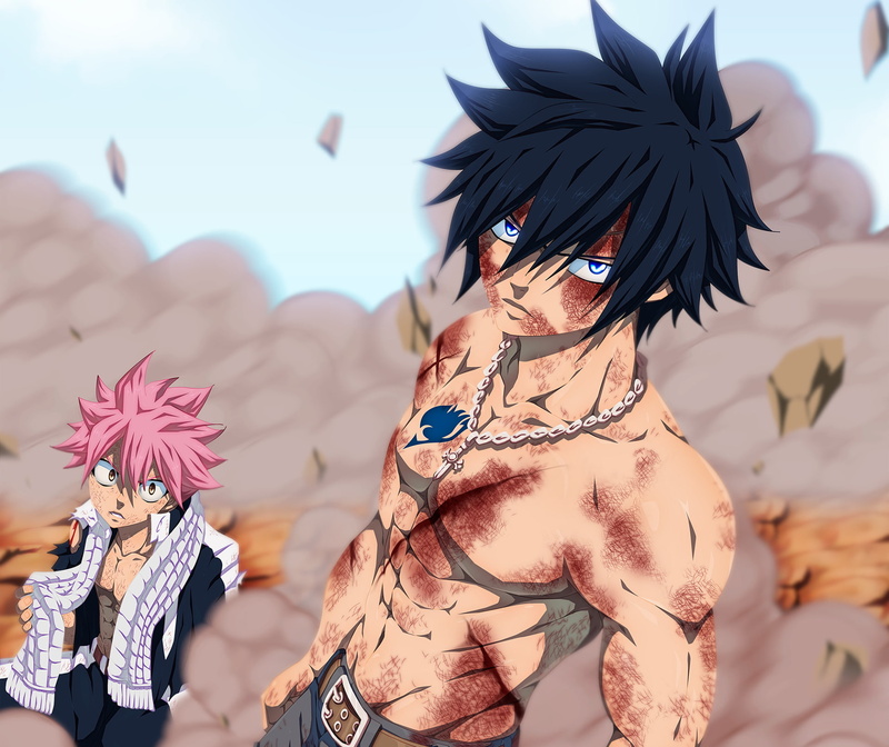 Gray Fullbuster, Anime, Fairy Tail, 1080P, Natsu Dragneel