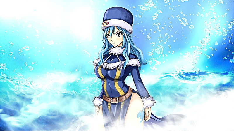 anime girls, 1080P, anime, Fairy Tail, Lockser Juvia