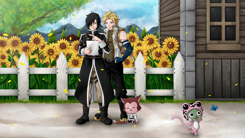 Sting Eucliffe, Frosch (Fairy Tail), Anime, 1080P, Rogue Cheney, Lector (Fairy Tail), Fairy Tail