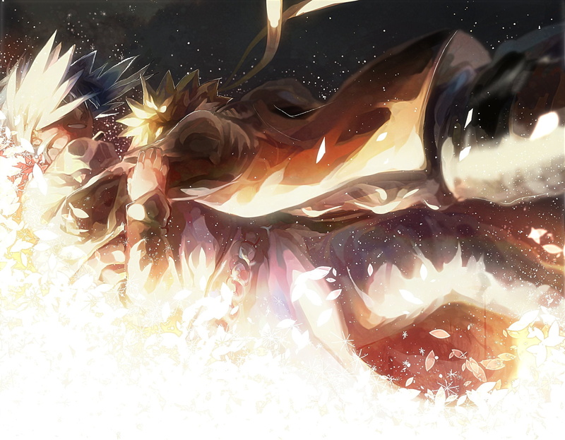 1080P, naruto, sasuke, uzumaki, orange, midair, uchiha, outerwear