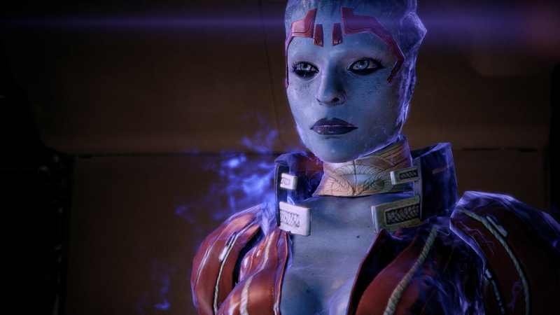 Asari, 1080P, Samara, Biotic, Mass Effect, video games